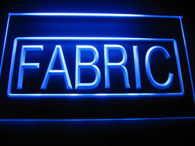 Fabric Logo Neon Sign